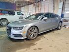 2017 Audi A7 Prestige Silver vin: WAU22AFC0HN023221