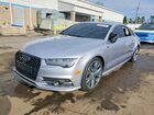 2016 Audi A7 Prestige Silver vin: WAU2GAFC1GN077871