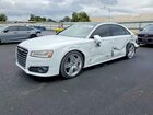 2016 Audi A8 L Quattro White vin: WAU43AFD9GN011940