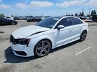 2016 Audi A3 Premium White vin: WAUA7GFF9G1047775