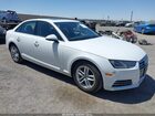 2017 Audi A4 Premium White vin: WAUANAF44HN052586