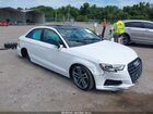 2019 Audi A3 40 Premium/40 Titanium Premium White vin: WAUAUGFF9KA125232