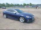 2018 Audi S5 3.0t Premium Plus Blue vin: WAUB4CF59JA011802