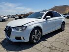 2018 Audi A3 Premium White vin: WAUB8GFF1J1035225