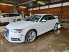 2017 Audi A4 Premium White vin: WAUDNAF49HN054668