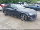 2017 Audi A4 2.0t Premium Black vin: WAUENAF40HN025256