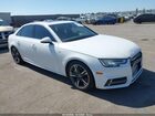 2018 Audi A4 2.0t Premium/2.0t Tech Premium White vin: WAUENAF46JN001890