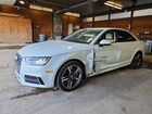 2018 Audi A4 Premium Plus White vin: WAUENAF47JA208022