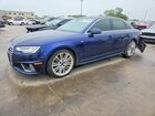 2019 Audi A4 Premium Plus Синий vin: WAUENAF47KN019624
