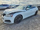 2018 Audi A5 Premium Plus S-line Белый vin: WAUENCF59JA058015