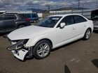 2017 Audi A4 Premium White vin: WAUGNAF4XHN032725