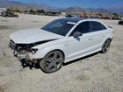 2017 Audi A3 Premium Plus White vin: WAUGUGFF3H1046013