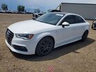 2016 Audi A3 Premium Plus S-line White vin: WAUJ8GFF7G1014531