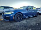 2023 Bmw M550xi Blue vin: WBA13BK00PCM25650