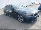 2021 Bmw M550i Xdrive Black vin: WBA13BK01MCF15677