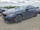 2021 Bmw M550xi Blue vin: WBA13BK03MCG09740