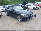 2016 Bmw 228i Xdrive Черный vin: WBA1L9C57GV324144