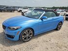 2018 Bmw 230i Blue vin: WBA2M7C55JVA97648