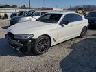 2021 Bmw 530 I White vin: WBA53BH06MWX22621