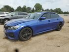 2019 Bmw 330xi Blue vin: WBA5R7C50KAJ80800