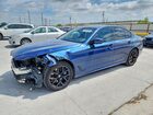 2022 Bmw 540 Xi Blue vin: WBA73BJ03NWX46136
