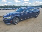 2017 Bmw 740 I Blue vin: WBA7E2C36HG741321