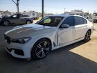 2016 Bmw 740 I Белый vin: WBA7E2C51GG547344