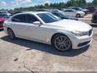 2017 Bmw 740i   White vin: WBA7E2C55HG740470