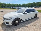 2016 Bmw 740 I White vin: WBA7E2C59GG548029