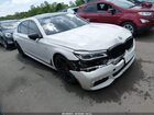 2018 Bmw 7 Series 750i White vin: WBA7F0C52JGM23835