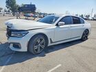 2018 Bmw 750 I White vin: WBA7F0C55JGM23828