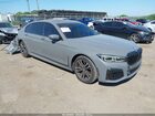 2022 Bmw 750 I Xdrive Gray vin: WBA7U2C04NCH50758