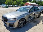 2022 Bmw 750 Xi Gray vin: WBA7U2C06NCG82513