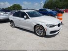 2017 Bmw 320i   White vin: WBA8E1G56HNU15315