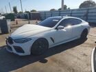 2022 Bmw M850xi White vin: WBAGV8C01NCJ74706