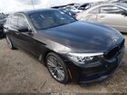 2017 Bmw 530i   Черный vin: WBAJA5C31HG897611