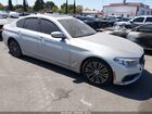 2019 Bmw 530i Silver vin: WBAJA5C59KWW11258