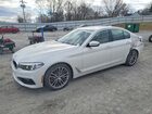 2018 Bmw 530 I White vin: WBAJA5C5XJWA38114