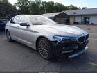 2018 Bmw 530i Xdrive Silver vin: WBAJA7C57JWC76756