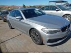 2018 Bmw 530e Iperformance Silver vin: WBAJA9C55JB033074