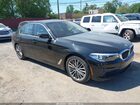 2019 Bmw 540i Xdrive Black vin: WBAJE7C59KWD55237