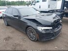 2020 Bmw 530i Xdrive Черный vin: WBAJR7C04LWW79669