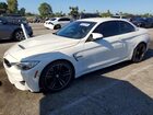 2016 Bmw M4 White vin: WBS3U9C56GP968496