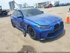 2022 Bmw M3 Competition Xdrive Blue vin: WBS43AY03NFL74134
