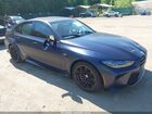 2022 Bmw M3 Competition Xdrive Blue vin: WBS43AY09NFN13814