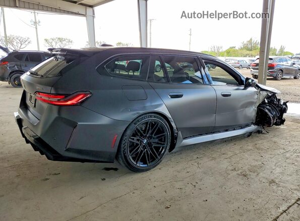 WBS83GV09TCW16447 2026 BMW M5 Gray Tył prawy