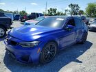 2018 Bmw M3 Blue vin: WBS8M9C56J5K99607