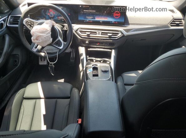 WBY33AW07PFR16357 2023 BMW I4 Gray Dashboard view