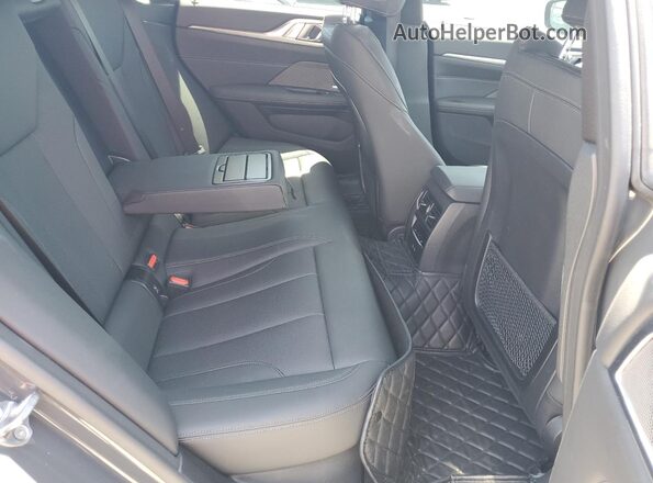 WBY33AW07PFR16357 2023 BMW I4 Gray Rear seats view