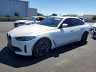 2022 Bmw I4 Edrive 40 White vin: WBY73AW09NFN03189